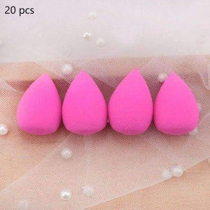Planet Gates Rose 20pcs Makeup Sponge Water Drop shape Make up Foundation Puff Concealer Flawless Powder Smooth Beauty Cosmetic sponge beauty tool