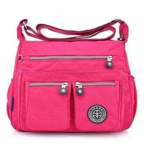 Planet Gates rose / 29x22x12cm Waterproof Nylon Women Messenger Bags Carteira Vintage Hobos Ladies Handbag Female Crossbody Bags Shoulder Bags