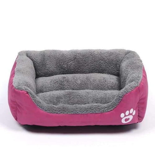 Planet Gates Rose / 42x32 cm Soft PP Cotton Pet Dog Bed Winter Warm Padded Puppy Cat Sofa Bed Cushion Waterproof Cat Dog Pet Mat House