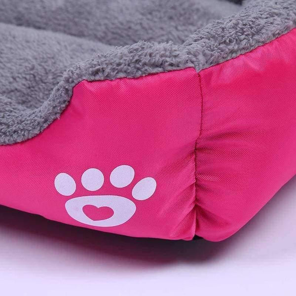 Planet Gates Rose / 42x32 cm Soft PP Cotton Pet Dog Bed Winter Warm Padded Puppy Cat Sofa Bed Cushion Waterproof Cat Dog Pet Mat House