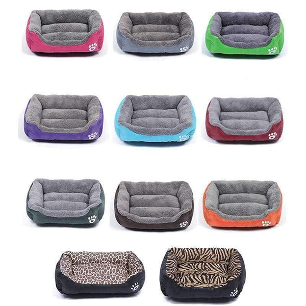 Planet Gates Rose / 42x32 cm Soft PP Cotton Pet Dog Bed Winter Warm Padded Puppy Cat Sofa Bed Cushion Waterproof Cat Dog Pet Mat House