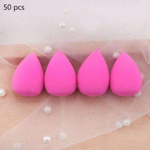 Planet Gates Rose 50pcs Makeup Sponge Water Drop shape Make up Foundation Puff Concealer Flawless Powder Smooth Beauty Cosmetic sponge beauty tool