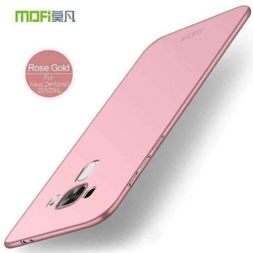 Planet Gates Rose Asus Zenfone 3 ZE520KL MOFi brand luxury 360 Full body cases Hard Frosted PC back cover for Asus ZE520KL