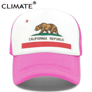 Planet Gates Rose Cap / Adult 55to58cm Head California Trucker Cap Men Bear California Republic Flag Cap  Funny Hip Hop Hat Cap Cool Summer Mesh Cap Adult  Kids Kid