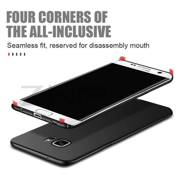 Planet Gates Rose glod / S8 ZNP Slim Hard Phone Case For Samsung Galaxy S8 S9 Plus Note 8 Luxury Ultra Thin Cover Cases For Samsung S7 Edge S6 Edge S8 Case