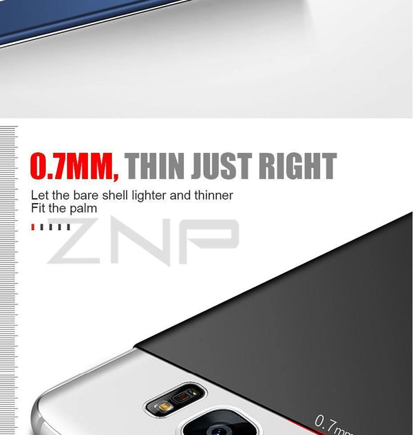 Planet Gates Rose glod / S8 ZNP Slim Hard Phone Case For Samsung Galaxy S8 S9 Plus Note 8 Luxury Ultra Thin Cover Cases For Samsung S7 Edge S6 Edge S8 Case