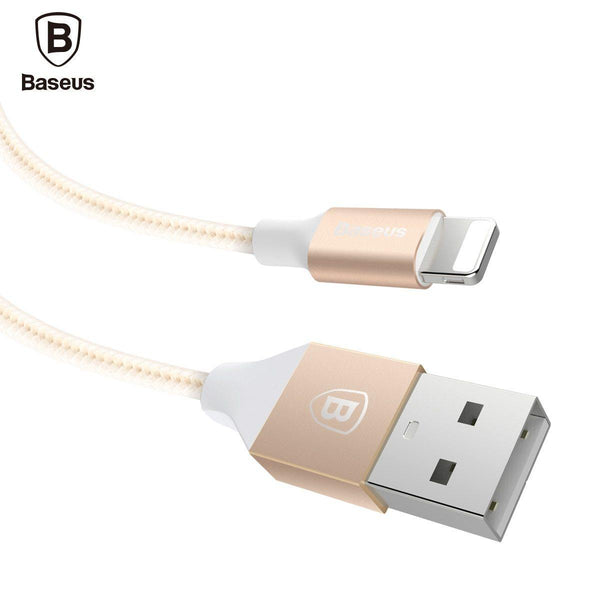 Planet Gates Rose Gold / 100cm Baseus USB Cable For iPhone XS Max XR X 8 7 6 6s Plus 5 5S SE iPad Air Mini Fast Charging Charger Data Cord Mobile Phone Cables