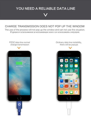 Planet Gates Rose Gold / 100cm PZOZ USB Cable Fast charging Cabel For iphone Xs Max Xr X 8 7 6 6s plus 5 s 5s 5c SE ipad charger Data cord Mobile Phone Cables