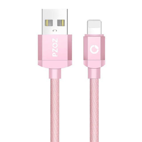 Planet Gates Rose Gold / 100cm PZOZ USB Cable Fast charging Cabel For iphone Xs Max Xr X 8 7 6 6s plus 5 s 5s 5c SE ipad charger Data cord Mobile Phone Cables