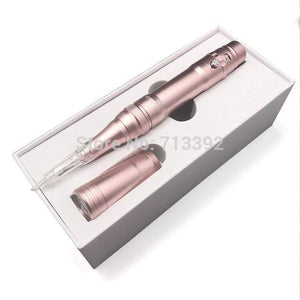 Planet Gates Rose Gold 4 Colors Best Quality Wireless Permanent Makeup Tattoo Machine Microblading Rechargeable Eyebrows Tattoo Pen