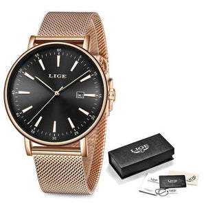 Planet Gates Rose gold black / China Stainless Steel  Watches Women Top Brand Luxury Casual Clock Ladies Wrist Watch Relogio Feminino