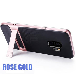 Planet Gates Rose-Gold / China / S8 360 Full Cover Protective Case For Samsung Galaxy S9 S8 Plus PC + TPU Shock Proof Cover For Samsung Note 8 Kickstand Phone Case