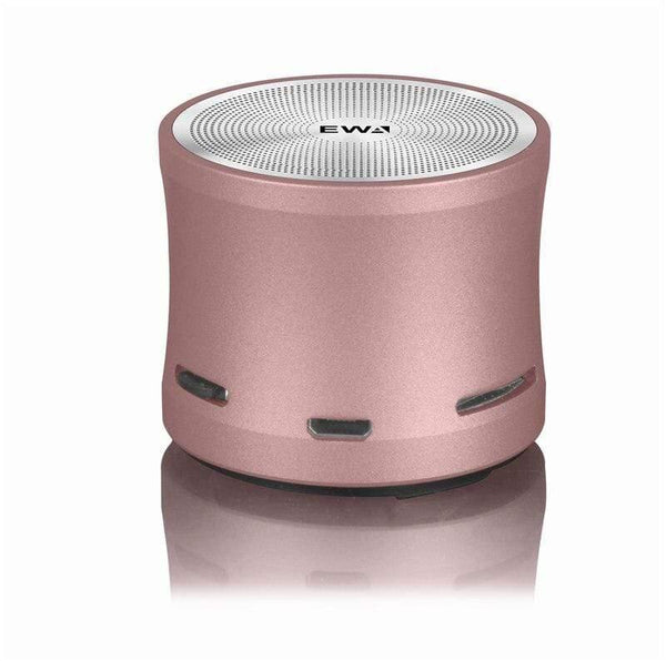 Planet Gates Rose Gold EWA A109Mini Wireless Bluetooth Speaker Big Sound & Bass For Phone/Laptop/Pad Support MicroSD Card