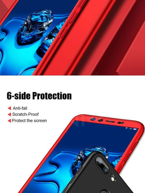 Planet Gates Rose Gold / For Honor V9 Play ZNP 360 Degree Full Cover Protection Case For Huawei Honor 9 10 Lite Cases With Glass For Honor V9 Play V10 Phone Case Shell