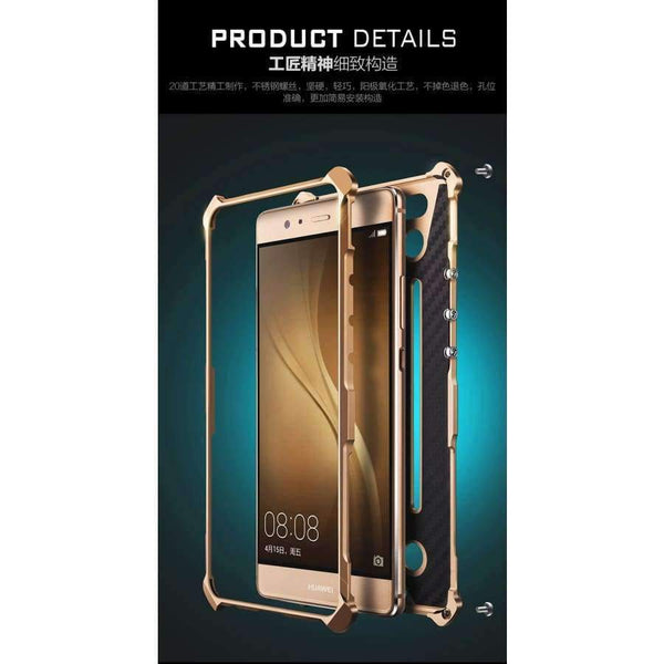 Planet Gates Rose Gold / For HUAWEI Mate 9 Luxury Heavy Duty Armor Metal Aluminum Mobile Phone Case for HUAWEI P10 P9 PLUS Mate 9 8 7 Honor 8 v8 Case