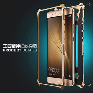 Planet Gates Rose Gold / For HUAWEI Mate 9 Luxury Heavy Duty Armor Metal Aluminum Mobile Phone Case for HUAWEI P10 P9 PLUS Mate 9 8 7 Honor 8 v8 Case