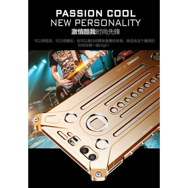 Planet Gates Rose Gold / For HUAWEI Mate 9 Luxury Heavy Duty Armor Metal Aluminum Mobile Phone Case for HUAWEI P10 P9 PLUS Mate 9 8 7 Honor 8 v8 Case