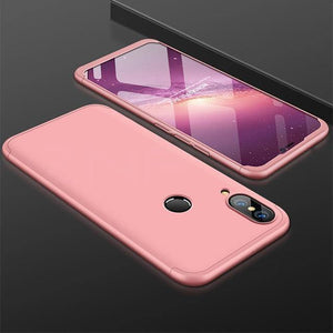 Planet Gates Rose Gold / For Huawei P20 ZNP 360 Degree PC Matte Protective Phone Case For Huawei P20 Pro P20 Lite Full Cover Shockproof Shell For Huawei P20 Plus Cases