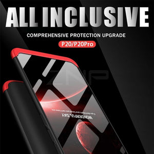 ZNP 360 Degree PC Matte Protective Phone Case For Huawei P20 Pro P20 Lite Full Cover Shockproof Shell For Huawei P20 Plus Cases - Planet Gates