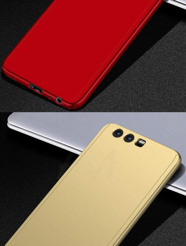 Luxury 360 Degree Full Cover Phone Case For huawei P10 P9 P8 Lite Mate 20 10 Pro Lite Screen Protector Cover Mate 20 Case Glass - Planet Gates