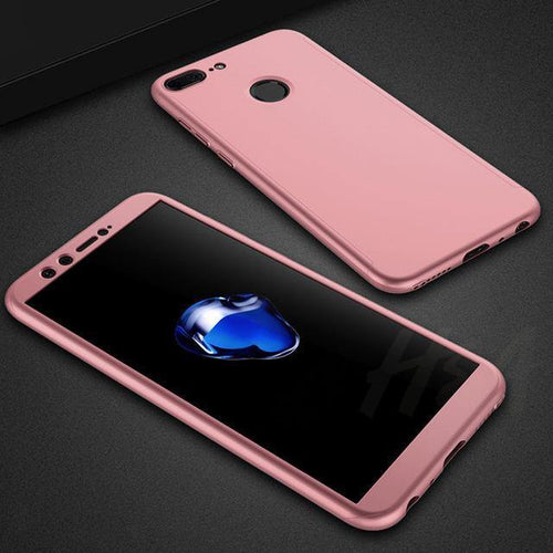 H&A Luxury 360 Full Cover Phone Case For Huawei Y5 Y6 Y7 2018 2017 Anti-knock Phone Cover For Huawei Y7 Y6 Prime Case With Glass - Planet Gates