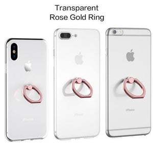 Planet Gates Rose gold / For iphone 6 6s plus PZOZ Ring Holder Case For iPhone X 6 6s 7 8 Plus 7P 8P Luxury Silicone Mobile Phone   Protective Case Soft TPU Back Cover Shell