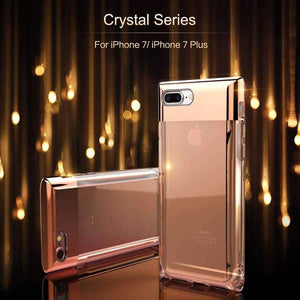 Planet Gates Rose Gold / For iPhone 7 iPhone 7/7 Plus Case,ROCK Crystal Series Luxury Cover for Apple iPhone 7 Brand Cute Lady Perfume Phone Cases Cover for Girls