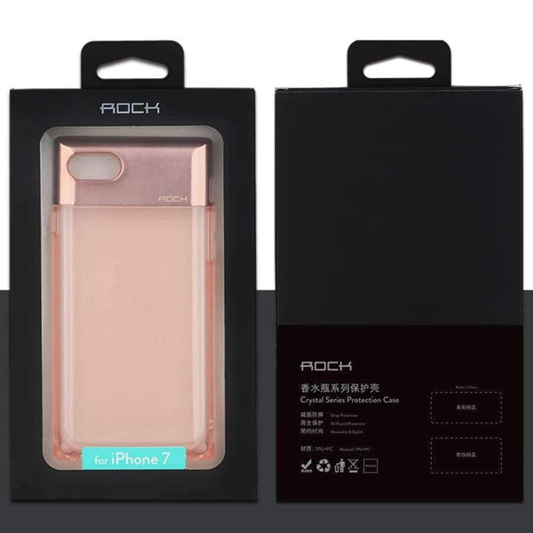 Planet Gates Rose Gold / For iPhone 7 iPhone 7/7 Plus Case,ROCK Crystal Series Luxury Cover for Apple iPhone 7 Brand Cute Lady Perfume Phone Cases Cover for Girls