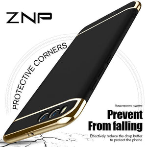 Planet Gates Rose gold / For Mi 6 ZNP Luxury Electroplate Shockproof Case For Xiaomi Mi 6 5 5S Plus Hard Back Cover Cases For Xiaomi Mi 6 5 5X 5C Phone Case shell