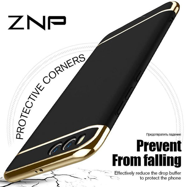 Planet Gates Rose gold / For Mi 6 ZNP Luxury Electroplate Shockproof Case For Xiaomi Mi 6 5 5S Plus Hard Back Cover Cases For Xiaomi Mi 6 5 5X 5C Phone Case shell