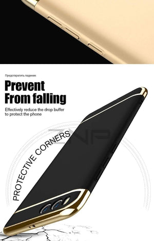 Planet Gates Rose gold / For Mi 6 ZNP Luxury Electroplate Shockproof Case For Xiaomi Mi 6 5 5S Plus Hard Back Cover Cases For Xiaomi Mi 6 5 5X 5C Phone Case shell