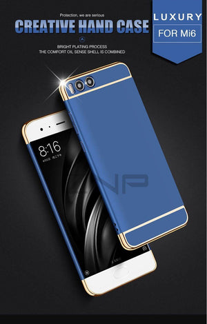 Planet Gates Rose gold / For Mi 6 ZNP Luxury Electroplate Shockproof Case For Xiaomi Mi 6 5 5S Plus Hard Back Cover Cases For Xiaomi Mi 6 5 5X 5C Phone Case shell