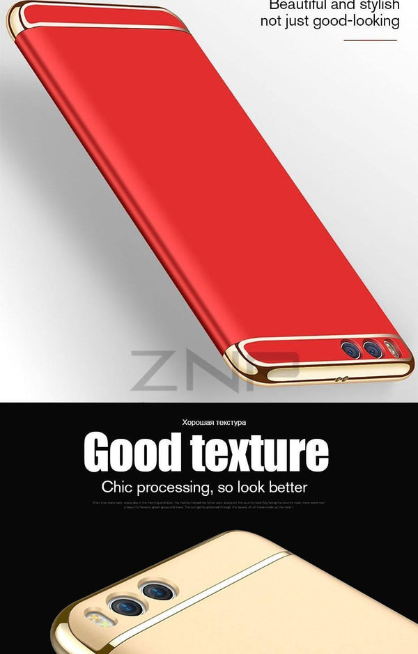 Planet Gates Rose gold / For Mi 6 ZNP Luxury Electroplate Shockproof Case For Xiaomi Mi 6 5 5S Plus Hard Back Cover Cases For Xiaomi Mi 6 5 5X 5C Phone Case shell