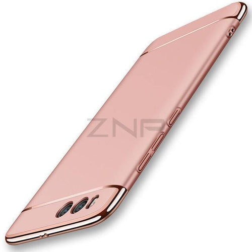Planet Gates Rose gold / For Mi 6 ZNP Luxury Electroplate Shockproof Case For Xiaomi Mi 6 5 5S Plus Hard Back Cover Cases For Xiaomi Mi 6 5 5X 5C Phone Case shell