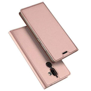 Planet Gates Rose Gold / For Nokia 7 Plus Nokia 7 Plus Luxury Case Luxury PU Leather Kickstand Flip Cover For Nokia7 Plus Phone Cases 6.0"Inch