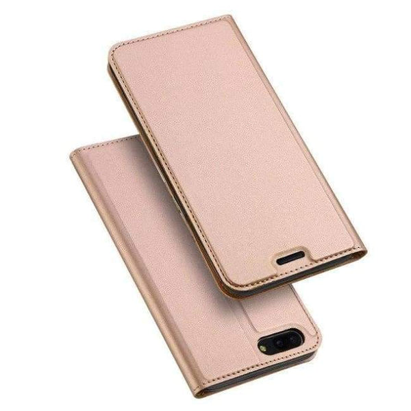 Planet Gates Rose gold / For Oneplus 5 OnePlus 5T Case Luxury PU Leather Flip Cover For OnePlus 6 One Plus 5T Phone Cases