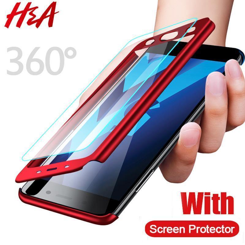 Planet Gates Rose-Gold / J7 2016 H&A 360 Degree Full Cover Phone Case For Samsung Galaxy A3 A5 A7 2017 J5 J7 2016 Screen Protector Film Phone Cover A5 A7 Glass