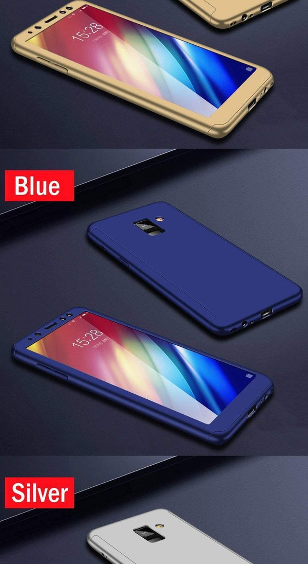 ZNP Luxury 360 Cover Case For Samsung Galaxy A3 A5 A7 2017 2016 Case With Glass Hard Phone Cover For Samsung J5 J7 A3 A5 A7 Case - Planet Gates