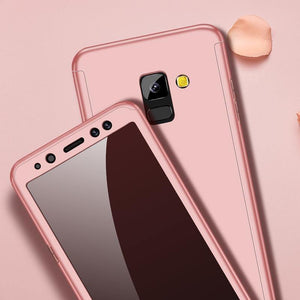 Planet Gates Rose-Gold / J7 2016 ZNP Luxury 360 Cover Case For Samsung Galaxy A3 A5 A7 2017 2016 Case With Glass Hard Phone Cover For Samsung J5 J7 A3 A5 A7 Case