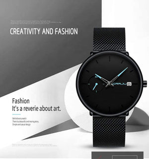 Planet Gates rose gold Mens Watches Top Brand Luxury Waterproof Sport Watch Men Ultra Thin Dial Quartz Watch Casual Relogio Masculino