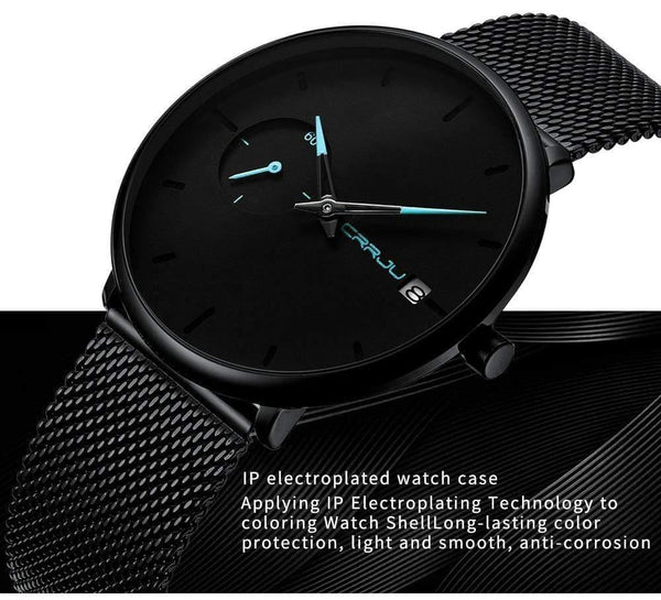 Planet Gates rose gold Mens Watches Top Brand Luxury Waterproof Sport Watch Men Ultra Thin Dial Quartz Watch Casual Relogio Masculino