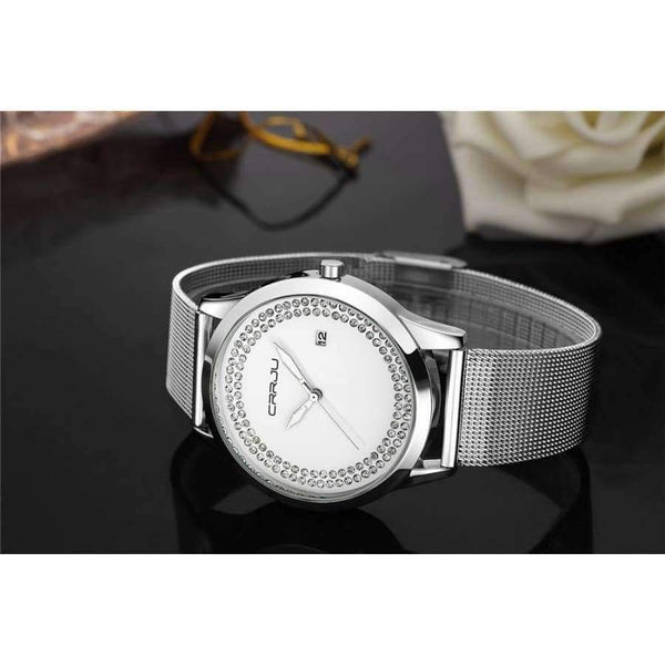 Planet Gates Rose gold New 2017 Fashion Casual Clock Silver Ladies Gift Watch Women Rhinestone Watches Women's elegant Quartz Wrist Watch relojes mujer