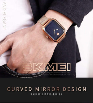 Planet Gates Rose gold watch Luxury Lover Watches Quartz Dress Women Men Watch Couples Wristwatch Sliver Mesh Stainless Relojes Hombre  9187