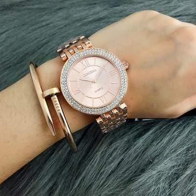 Planet Gates rose gold Watch Women Watches Luxury Bracelet Women's Watches Rhinestone Ladies Watch Clock montre femme reloj mujer