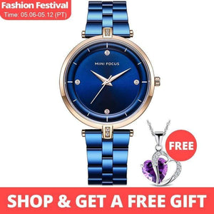Planet Gates Rose Gold Watches Women Top Brand Luxury Quartz Watch Women Fashion Relojes Mujer Stainless Steel Ladies Quartz Wrist Watches