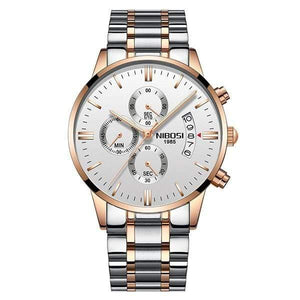 Planet Gates Rose Gold White S Watch Men Gold And Black Mens Watches Top Brand Luxury Sports Watches  Reloj Hombre Waterproof