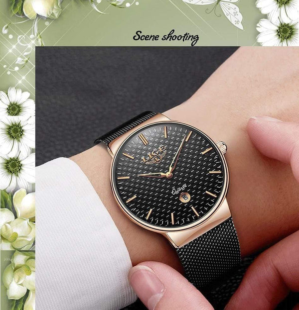 Planet Gates rose gold white Women Quartz Watch For Montre Femme  Female Clock Relogio Feminino Ladies Gold Watch