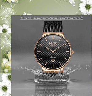Planet Gates rose gold white Women Quartz Watch For Montre Femme  Female Clock Relogio Feminino Ladies Gold Watch