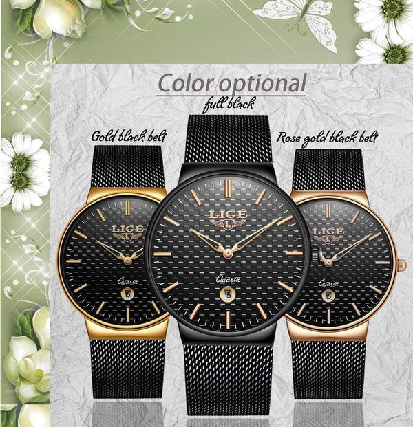 Planet Gates rose gold white Women Quartz Watch For Montre Femme  Female Clock Relogio Feminino Ladies Gold Watch