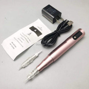 Planet Gates Rose gold Wireless Import Motor Eyebrow Tattoo Machine  Permanent Makeup Machine Pen For Eyebrow Lips Beauty